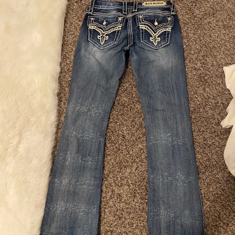 Rock revival jeans- like new. Worn 1x size 27